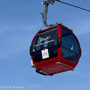 Kabinenbahn Hohe Salve Glück kan man lernen